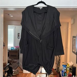 Lightweight jacket with hood